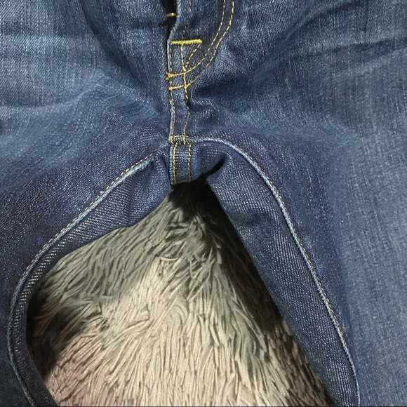 7 For All Mankind Blue Wash Bootcut Jeans - Picture 5 of 5